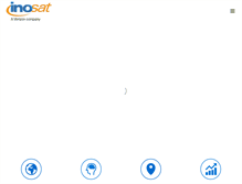 Tablet Screenshot of inosat.com